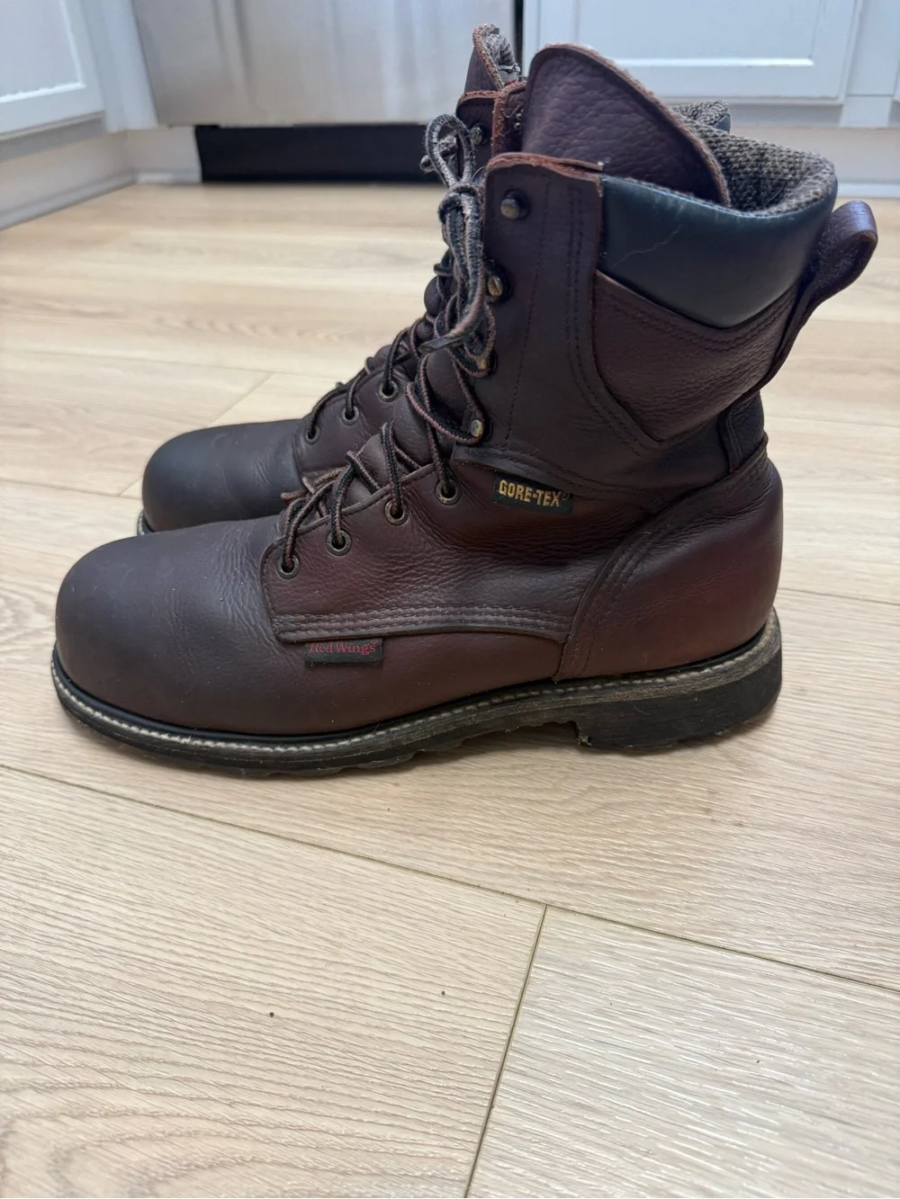 Red Wing SuperSole 2.0 8-inch heavy-duty work boots 2412 Gore-Tex Size 12EEE